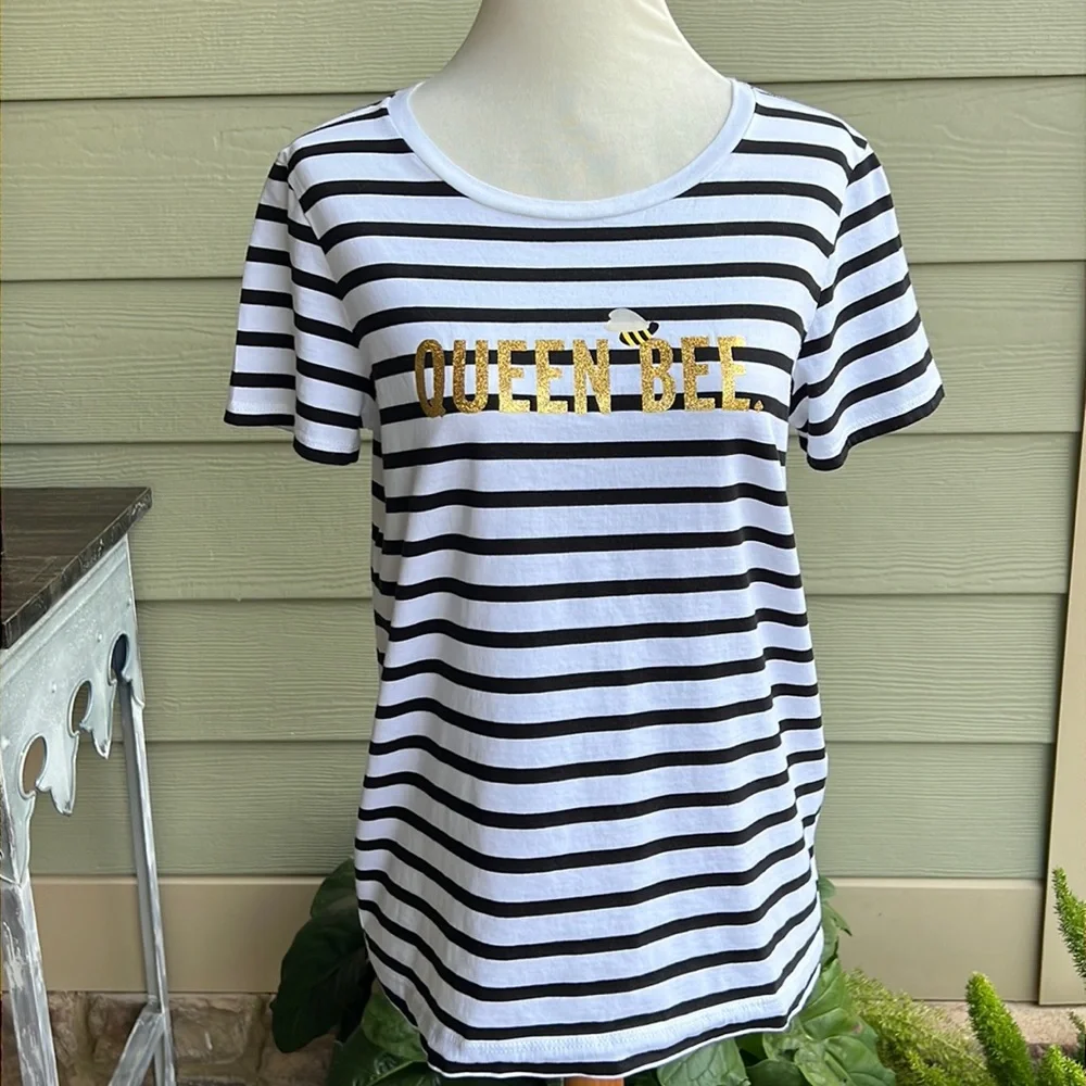 Kate Spade Queen Bee Tee - Picture 2 of 8
